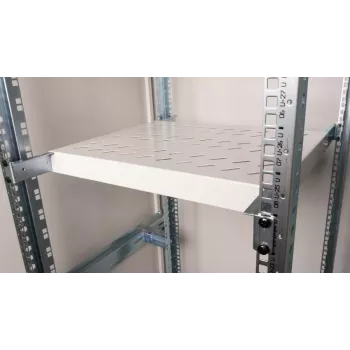 Rack-Regal Equip Variables Regal 19 Zoll 1HE 350 mm Grau