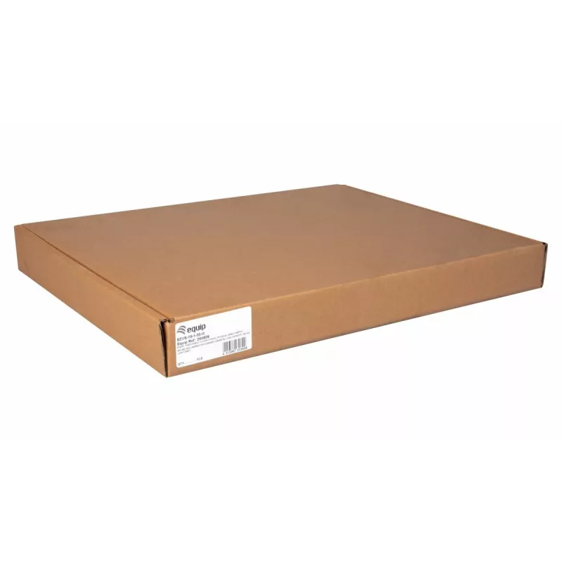 Rack-Regal Equip Variables Regal 19 Zoll 1HE 350 mm Grau