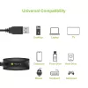 Techly SuperSpeed USB3.0 Active Extension Kabel 5m Schwarz ICUR3050