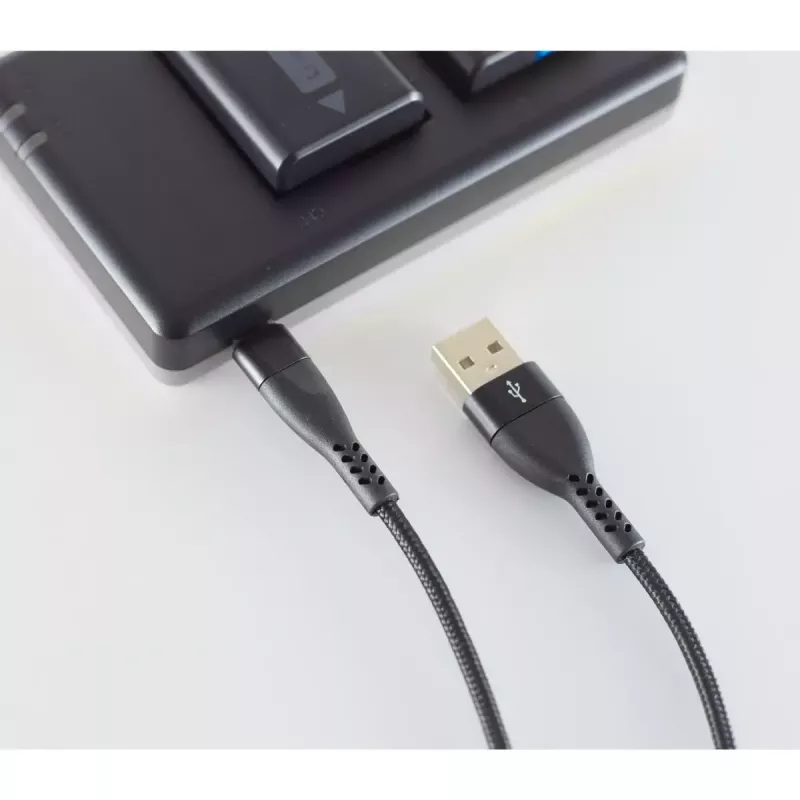 Lightning-Kabel 1m ShiverPeaks BS20-73025 Schwarz