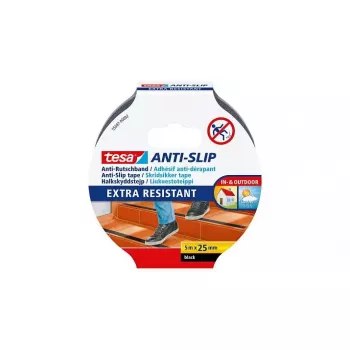 Rutschfester Badstreifen TESA 55587-02 Schwarz