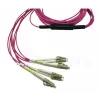 BlueOptics CBL-MPO12-4LC-OM4-5M-BO InfiniBand-Glasfaserkabel 4x LC MPO 5m