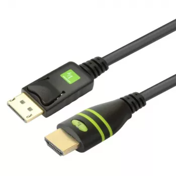Techly DisplayPort auf HDMI Kabel-Konverter 5 m ICOC DSP-H-050