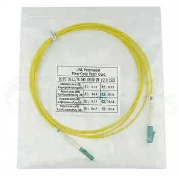 BlueOptics SFP2121BU1MM InfiniBand Glasfaserkabel 1m LC Gelb