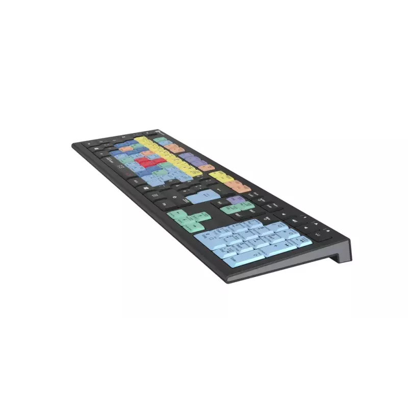 Tastatur Logickeyboard LKB-CBASE-A2PC-DE Universal USB QWERTZ Deutsch Schwarz