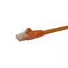 StarTech.com 7m CAT6 Ethernet-Kabel – Orange CAT 6 Gigabit Ethernet-Kabel – 250 MHz 100 W PoE RJ45 UTP Netzwerk-/Patchkabel, rastnasenfrei mit Zugentlastung, einzeln getestet