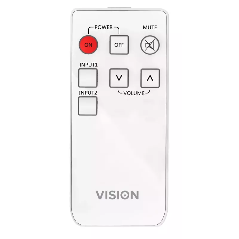 Audio-Verstärker Vision TC3-AMP 2.0 Kanäle Heimbereich Weiß