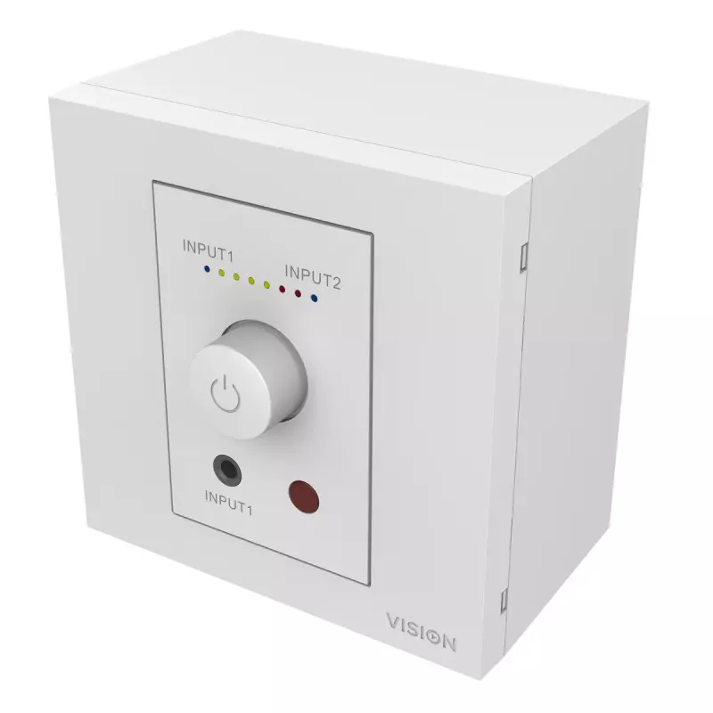 Audio-Verstärker Vision TC3-AMP 2.0 Kanäle Heimbereich Weiß