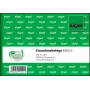 Geschäftsformular Sigel EB615 Grün A6 50 Blatt