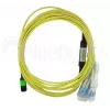 MPO-4xLC Singlemode-Patchkabel BlueOptics CBL-MPO12-4LC-SMF-2M 2m G.657.A1