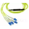 MPO-4xLC Singlemode-Patchkabel BlueOptics CBL-MPO12-4LC-SMF-2M 2m G.657.A1