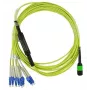 MPO-4xLC Singlemode-Patchkabel BlueOptics CBL-MPO12-4LC-SMF-2M 2m G.657.A1