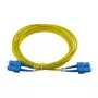 BlueOptics SFP3232BU1MK InfiniBand Glasfaserkabel 1 m SC Gelb