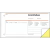 Geschäftsformular Sigel SD008 Grün 1/3 A4 80 Blatt