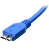 Techly USB 3.0 Superspeed Kabel A / Micro B 2m Blau ICOC MUSB3-A-020