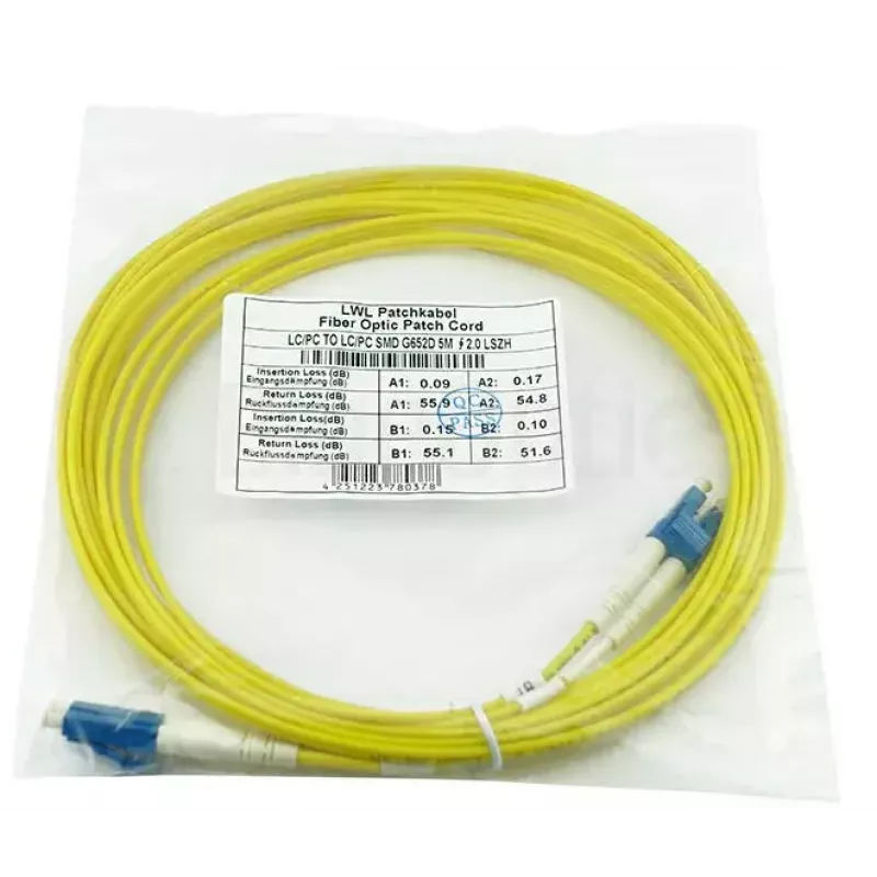 Glasfaserkabel BlueOptics SFP3131BU0.5MK 0,5 m LC OS2 9 µm