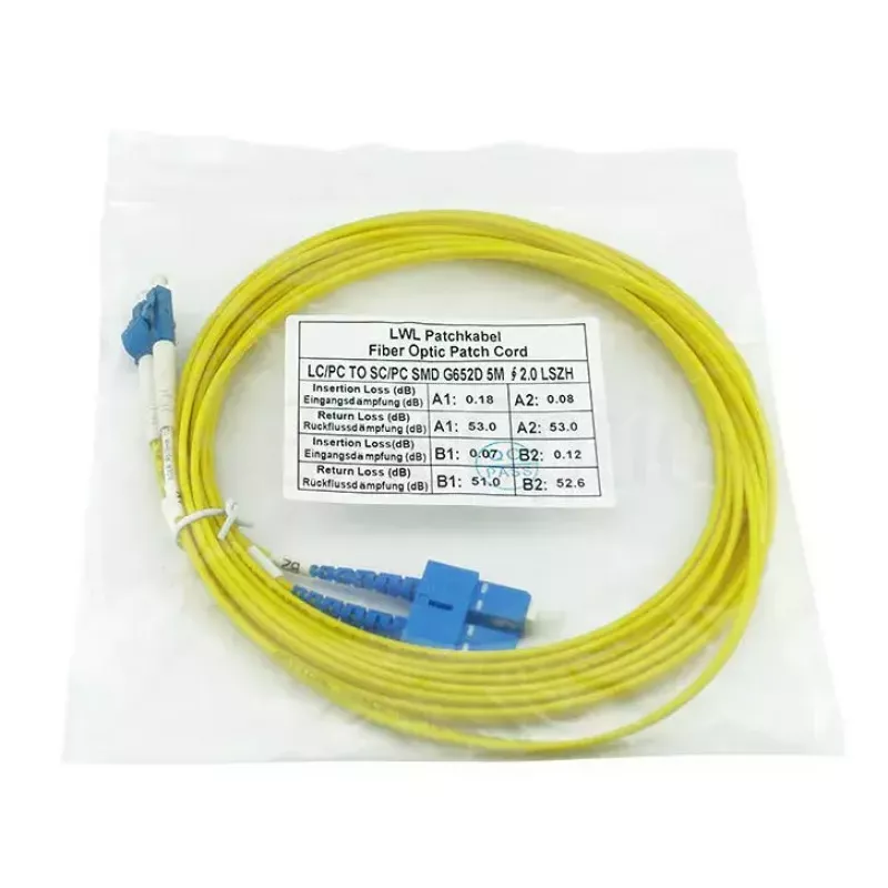 BlueOptics CAB-SMF-LC-SC-7-BO InfiniBand Glasfaserkabel 7,5 m 2x LC
