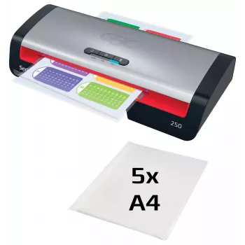 GBC 250 Office A4 Laminiergerät, 24 cm, Heißlaminiergerät, 500 mm/min, 0,5 mm, A4, 100 µm