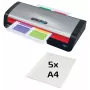 GBC 250 Office A4 Laminiergerät, 24 cm, Heißlaminiergerät, 500 mm/min, 0,5 mm, A4, 100 µm