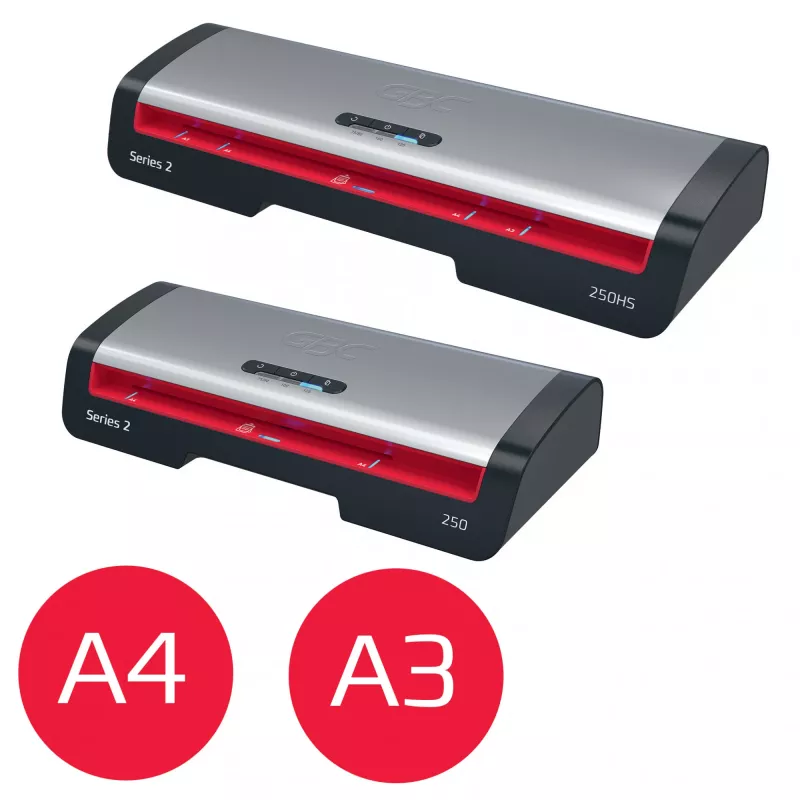 GBC 250 Office A4 Laminiergerät, 24 cm, Heißlaminiergerät, 500 mm/min, 0,5 mm, A4, 100 µm