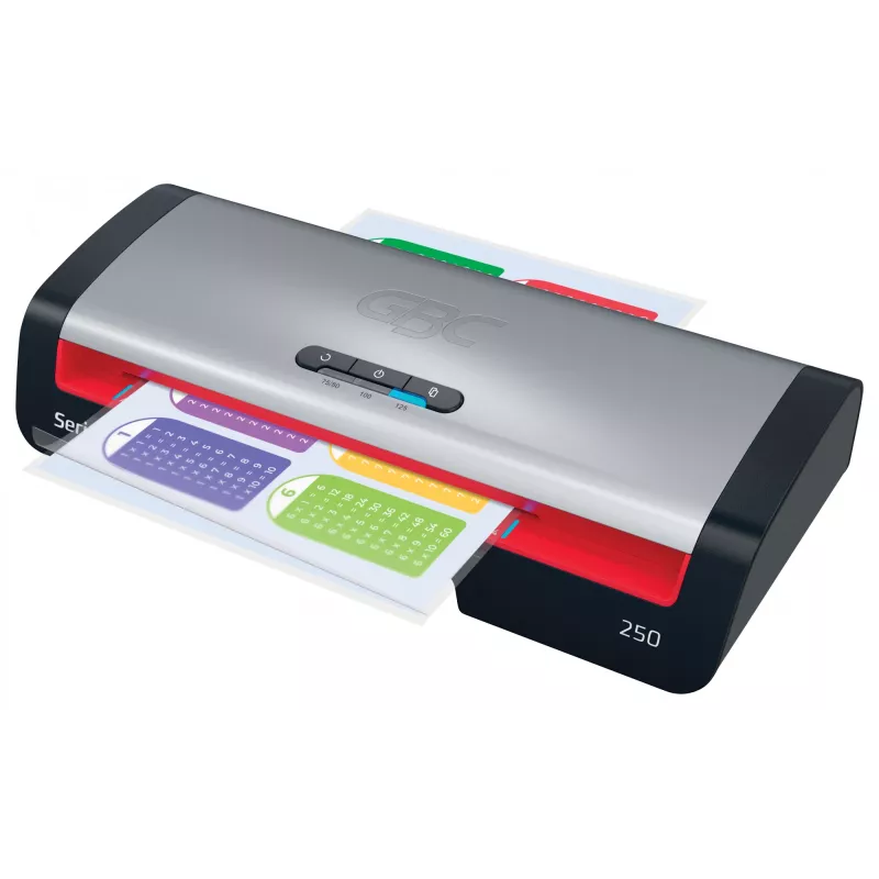GBC 250 Office A4 Laminiergerät, 24 cm, Heißlaminiergerät, 500 mm/min, 0,5 mm, A4, 100 µm