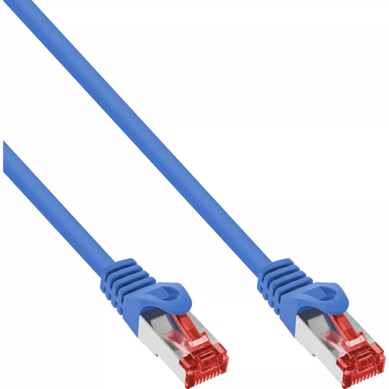 InLine 40er-Pack Bulk-Pack Patchkabel S/FTP PiMF Cat.6 250MHz PVC Kupfer