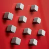 Bastelmagnet Würfel Sigel BA193 Neodym Silber 10mm