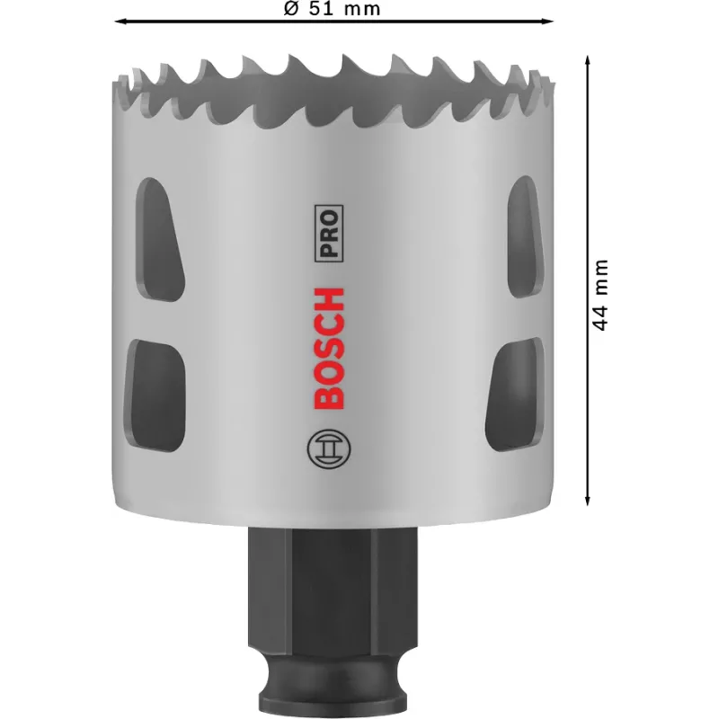 Bosch PRO Multi Material PC Plus 44/51 mm Einzel-Lochsäge