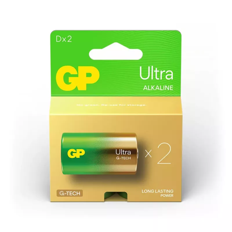 Einwegbatterie GP Batteries 03013AUETA-B2 D Alkaline