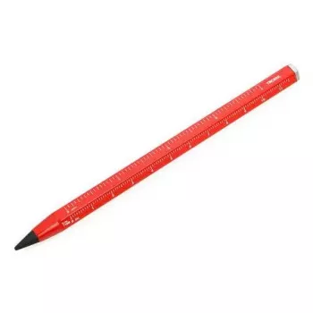 Druckbleistift TROIKA CONSTRUCTION ENDLESS HB Rot Aluminium