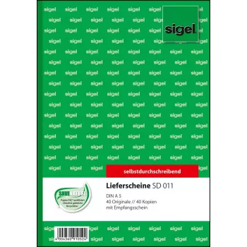 Geschäftsformular Sigel SD011