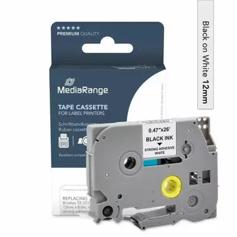 Etikettendruckband MediaRange MRBTZS231 Brother TZ-S231/TZe-S231
