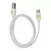 Techly ICOC MUSB20-CMAM10TW USB-Kabel USB 2.0 1 m USB A USB C Weiß