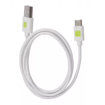 Techly ICOC MUSB20-CMAM10TW USB-Kabel USB 2.0 1 m USB A USB C Weiß