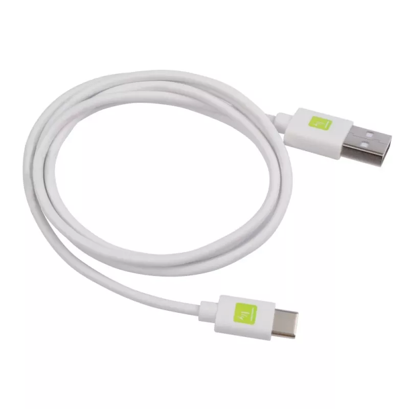Techly ICOC MUSB20-CMAM10TW USB-Kabel USB 2.0 1 m USB A USB C Weiß