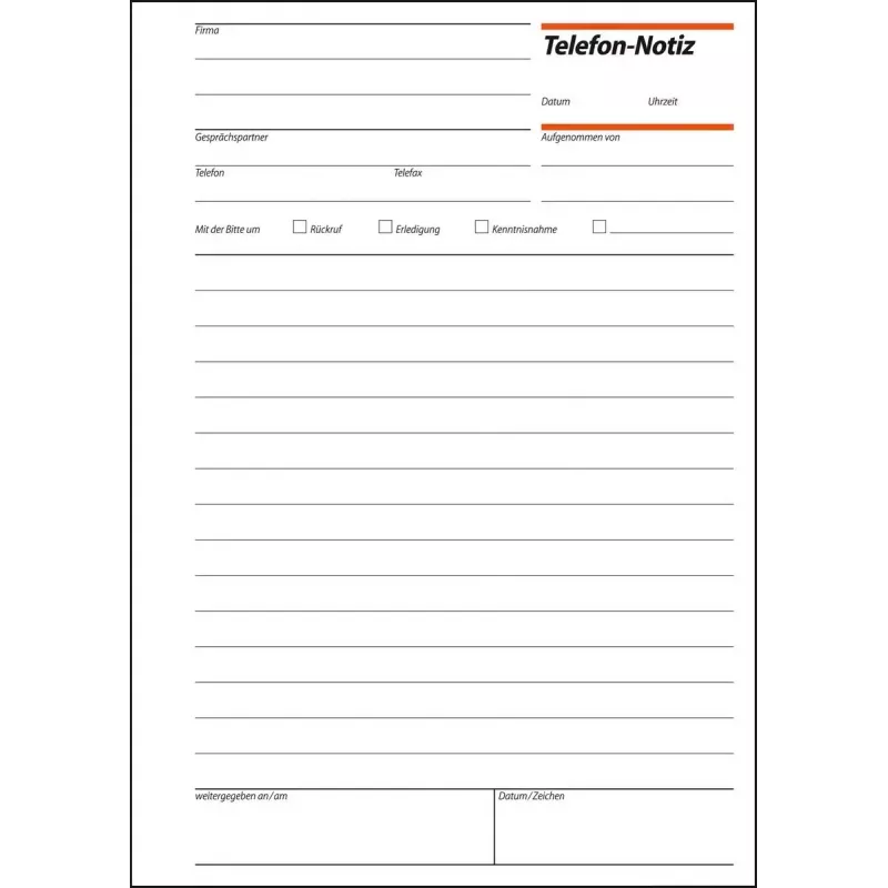 Geschäftsformular Sigel TN515 A5 50 Blatt weiß