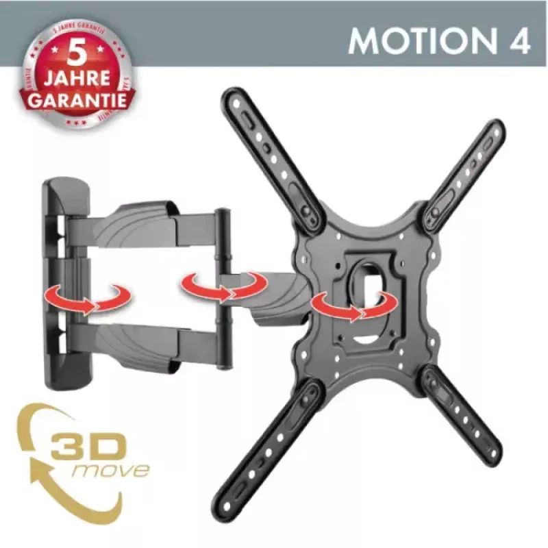 TV-Wandhalterung Schwaiger LWH35535 513 Schwarz