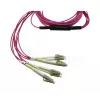 BlueOptics CBL-MPO12-4LC-OM4-1M-BO InfiniBand Glasfaserkabel MPO 4x LC