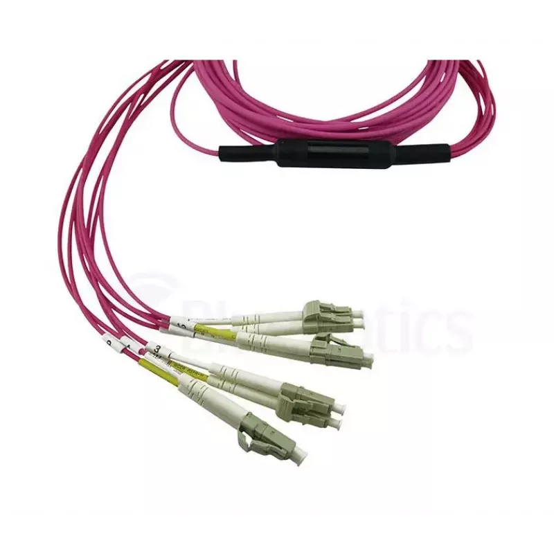 BlueOptics CBL-MPO12-4LC-OM4-1M-BO InfiniBand Glasfaserkabel MPO 4x LC