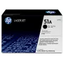 HP 51A Schwarz Original LaserJet Tonerkartusche, 6500 Seiten, Schwarz, 1 Stk.