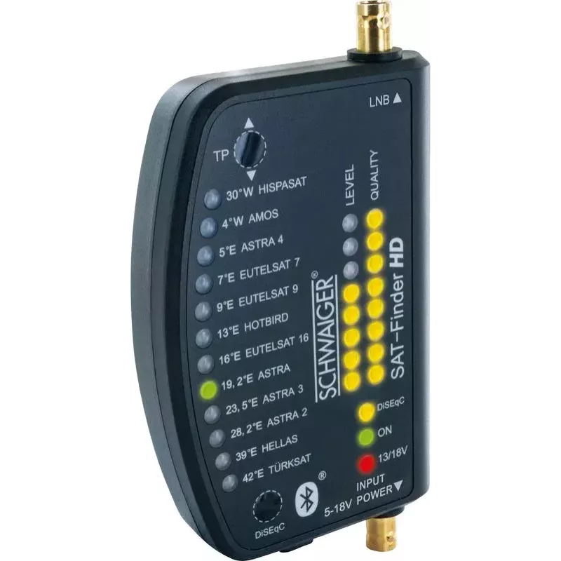 Satelliten-Finder Schwaiger SF9003BTAKKU 950-2150 MHz Kunststoff