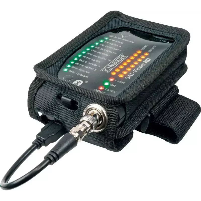Satelliten-Finder Schwaiger SF9003BTAKKU 950-2150 MHz Kunststoff