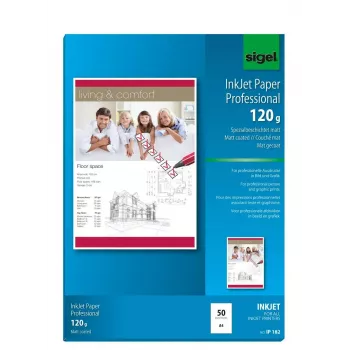 Druckerpapier A4 Sigel IP182 Matt 50 Blatt Weiß