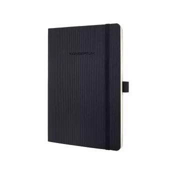 Schreib-Notizbuch Sigel Conceptum A5 194 Blatt Schwarz