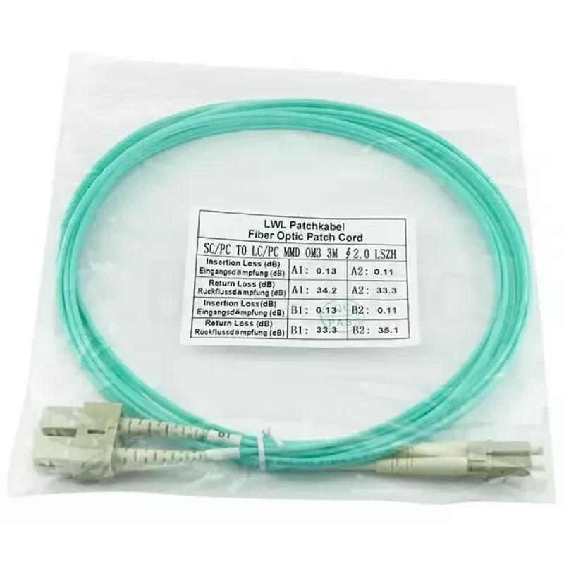 BlueOptics InfiniBand/Glasfaserkabel 2 m 2x LC 2x SC LC/APC
