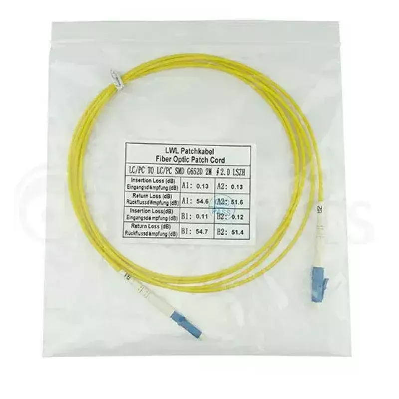 BlueOptics SFP2121BU3MK InfiniBand Glasfaserkabel 3 m LC Gelb