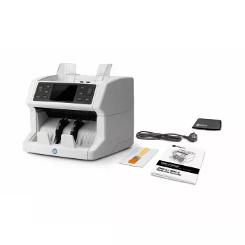 Münzzählmaschine Safescan 2865-S Weiß Breite 259 mm Tiefe 254 mm Höhe 255 mm