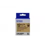 Epson Label Cartridge Satin Ribbon LK-4KBK Schwarz/Gold 12mm (5m)