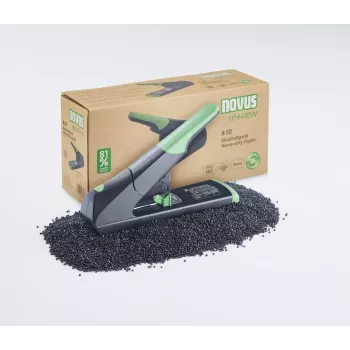 Heftgerät Novus B 50 re+new Heftleistung 140 Blatt Schwarz Grün