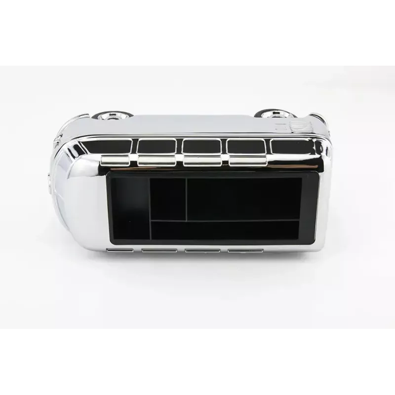 Stiftehalter TROIKA GAP06/CH Silber 63mm x 153mm x 72mm